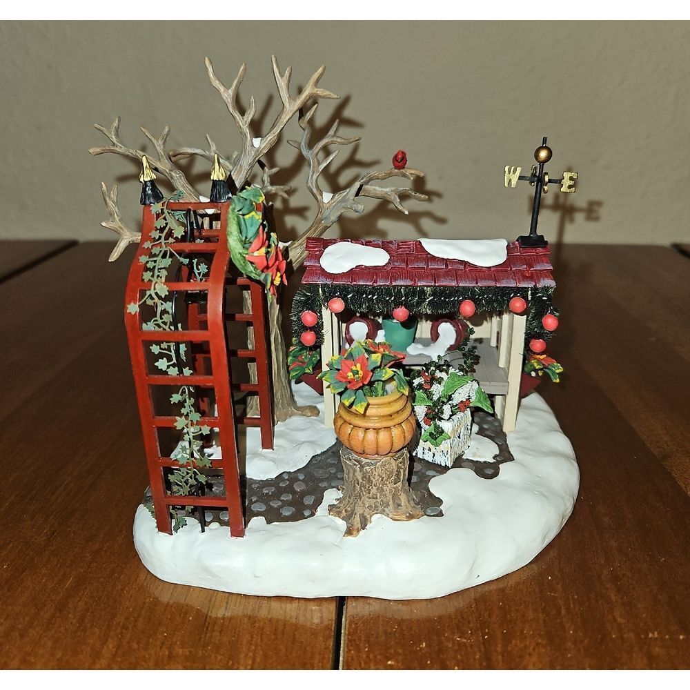 Department 56 Winter Trimmings Holiday Table Decor
